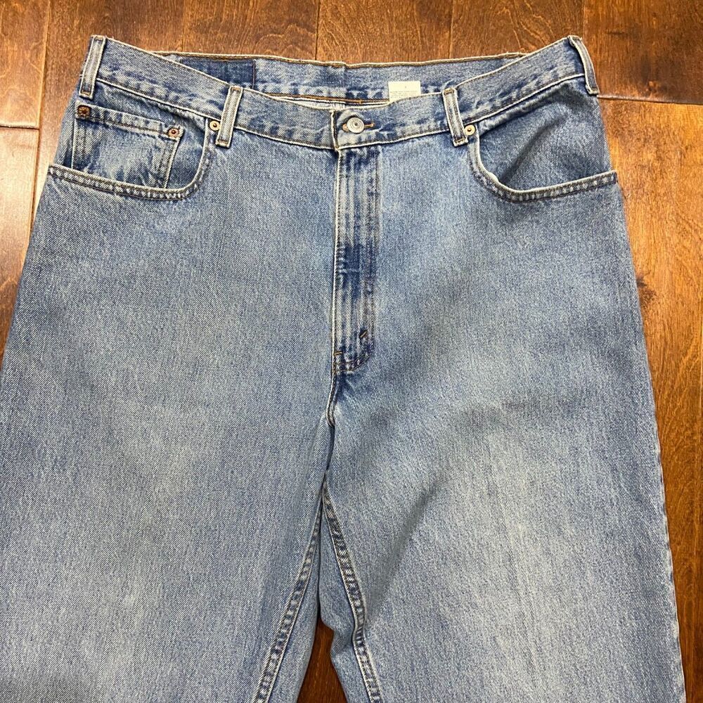 Levi's 560 Vintage Y2K 2001 Loose Fit Denim Blue Jeans Men's Size 38 x 30 - Picture 3 of 10